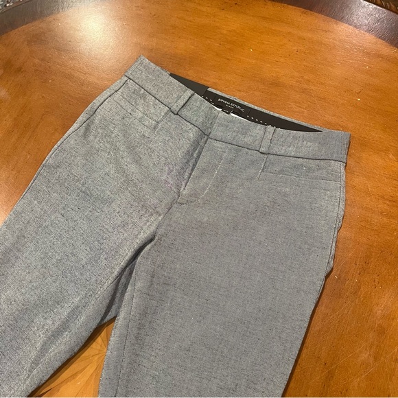 SOLD Banana Republic Petite Skinny Sloan Pant Dark Gray 0P Mid-Rise Bi-Stretch - Picture 5 of 16